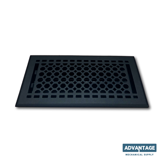 Cast Iron Honeycomb Vent Covers - Black