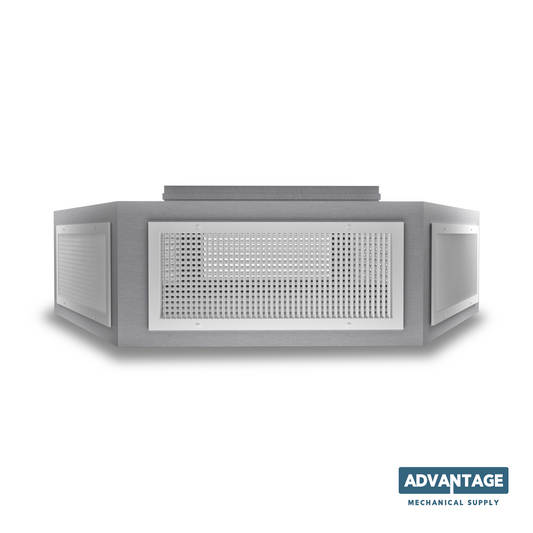 Double Deflection Drop Boxes - Six way