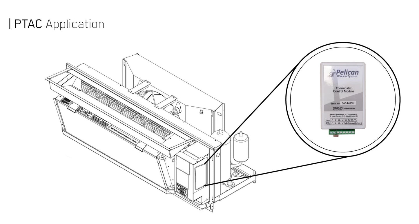 Pelican - Wireless PTAC Controller - TCM1
