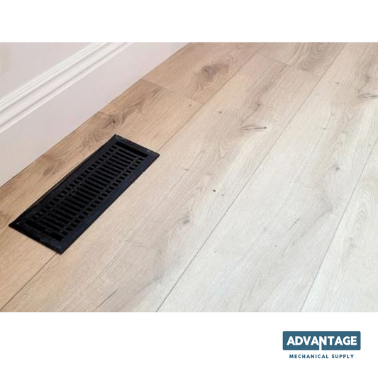 Cubierta de ventilación moderna de acero - Negro