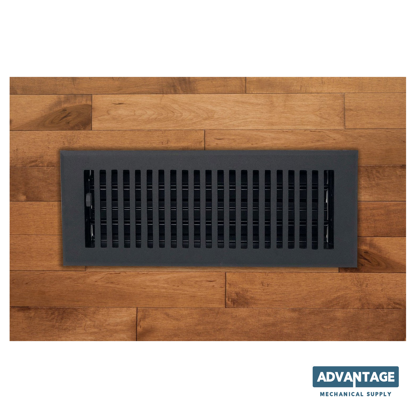 Cast Aluminum Contemporary Vent Covers - Black