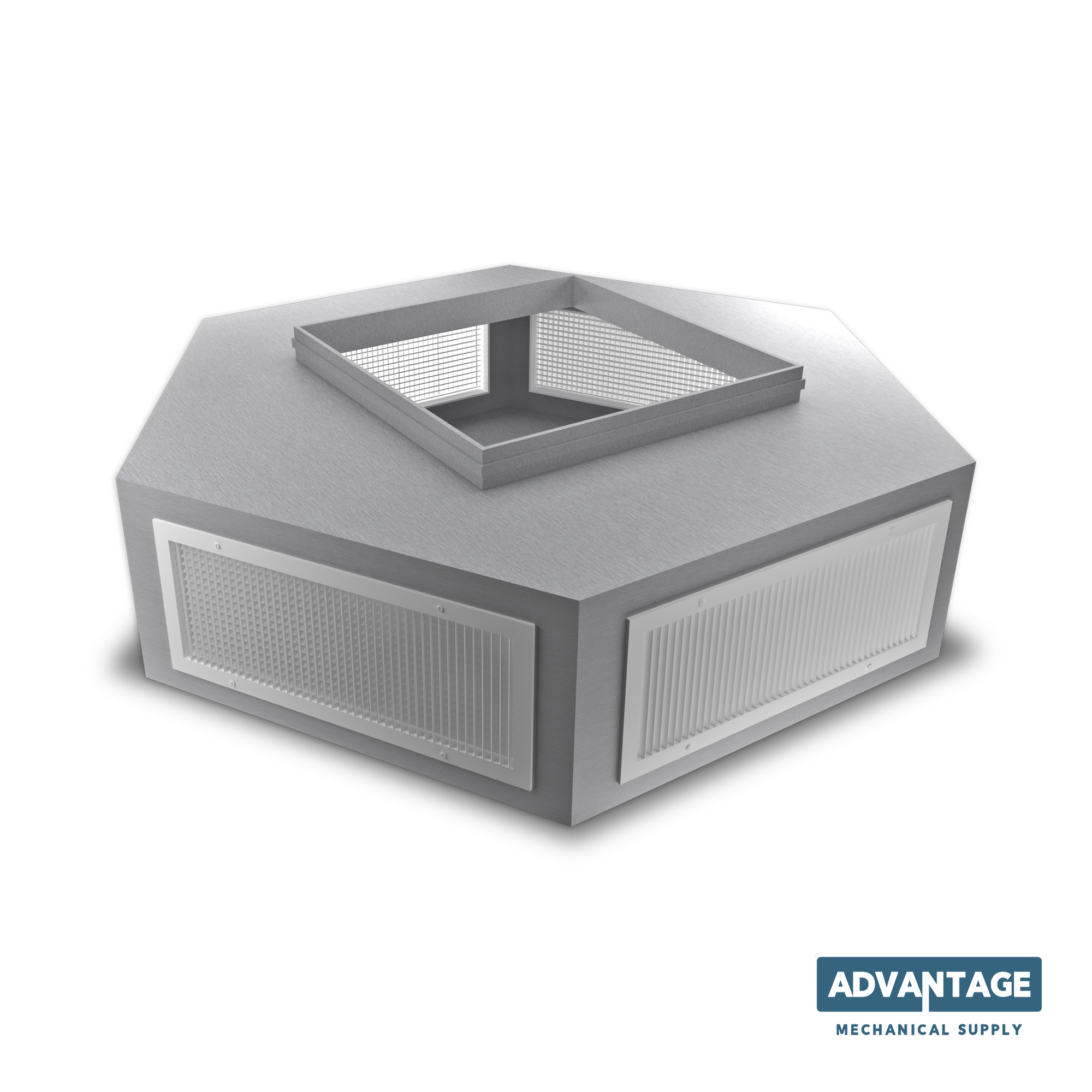 Double Deflection Drop Box – Six Way | Advantage Mechanical Supply