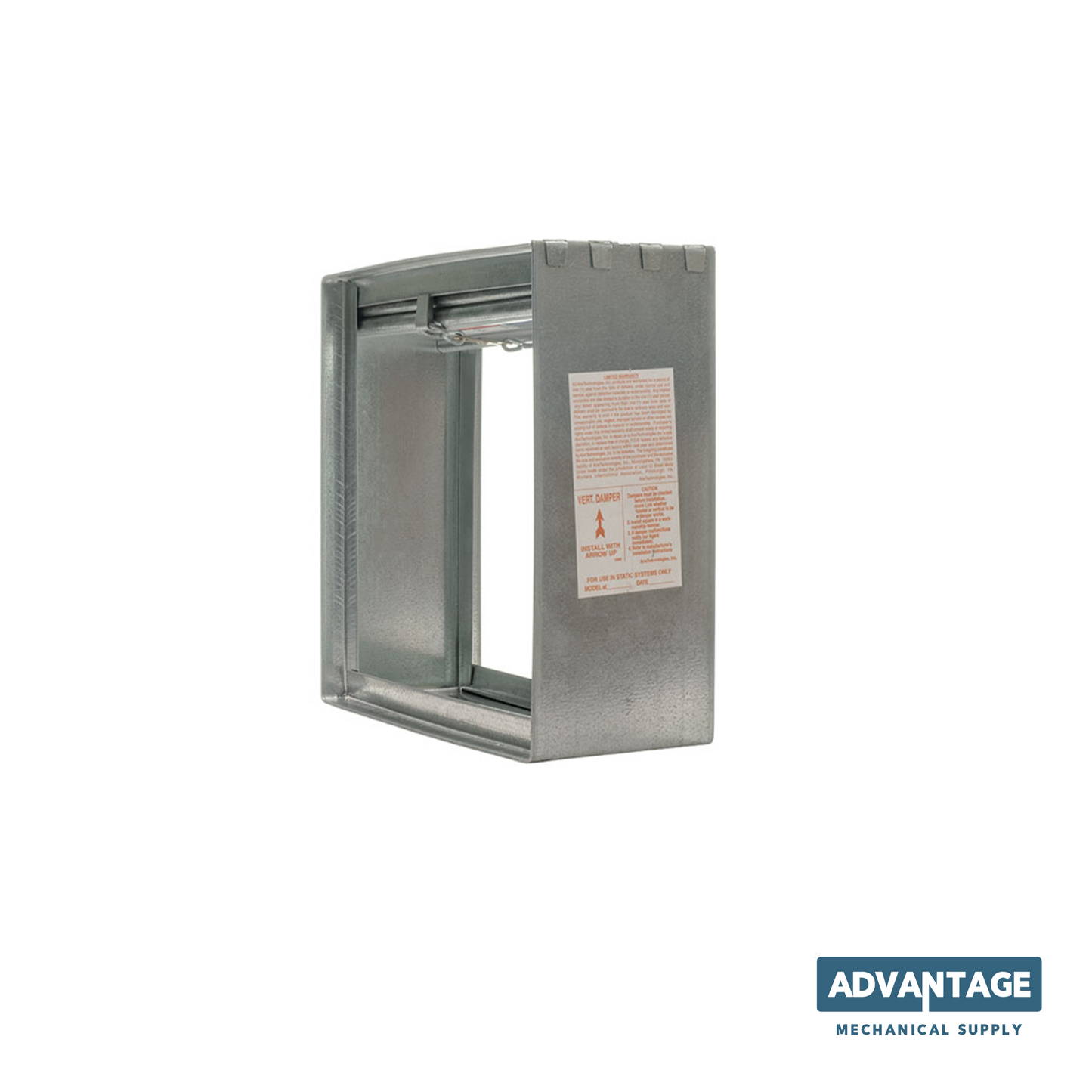 Serie 75 Tipo A - Compuerta cortafuegos estática horizontal