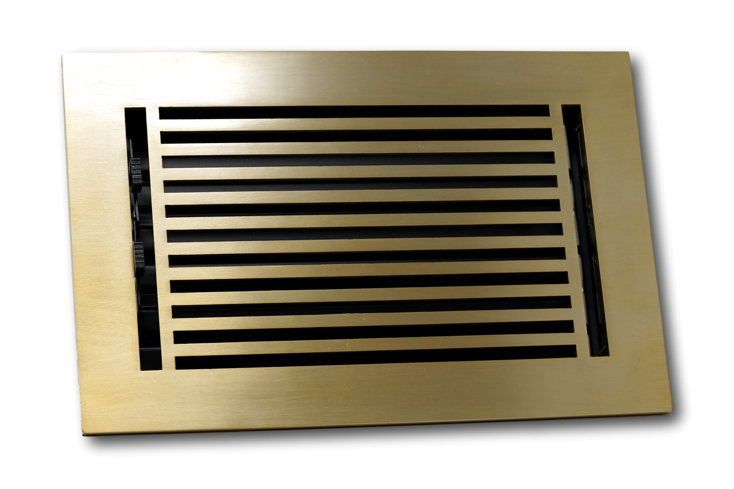 Cubiertas de ventilación de barra lineal de aluminio fundido - Latón satinado