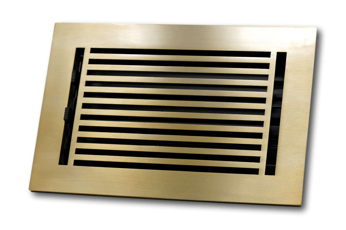 Cubiertas de ventilación de barra lineal de aluminio fundido - Latón satinado