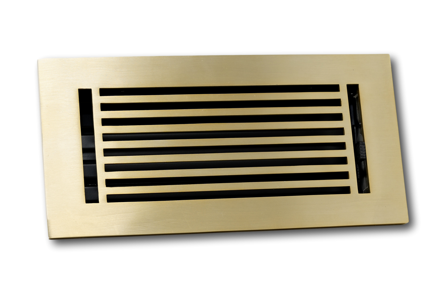 Cubiertas de ventilación de barra lineal de aluminio fundido - Latón satinado