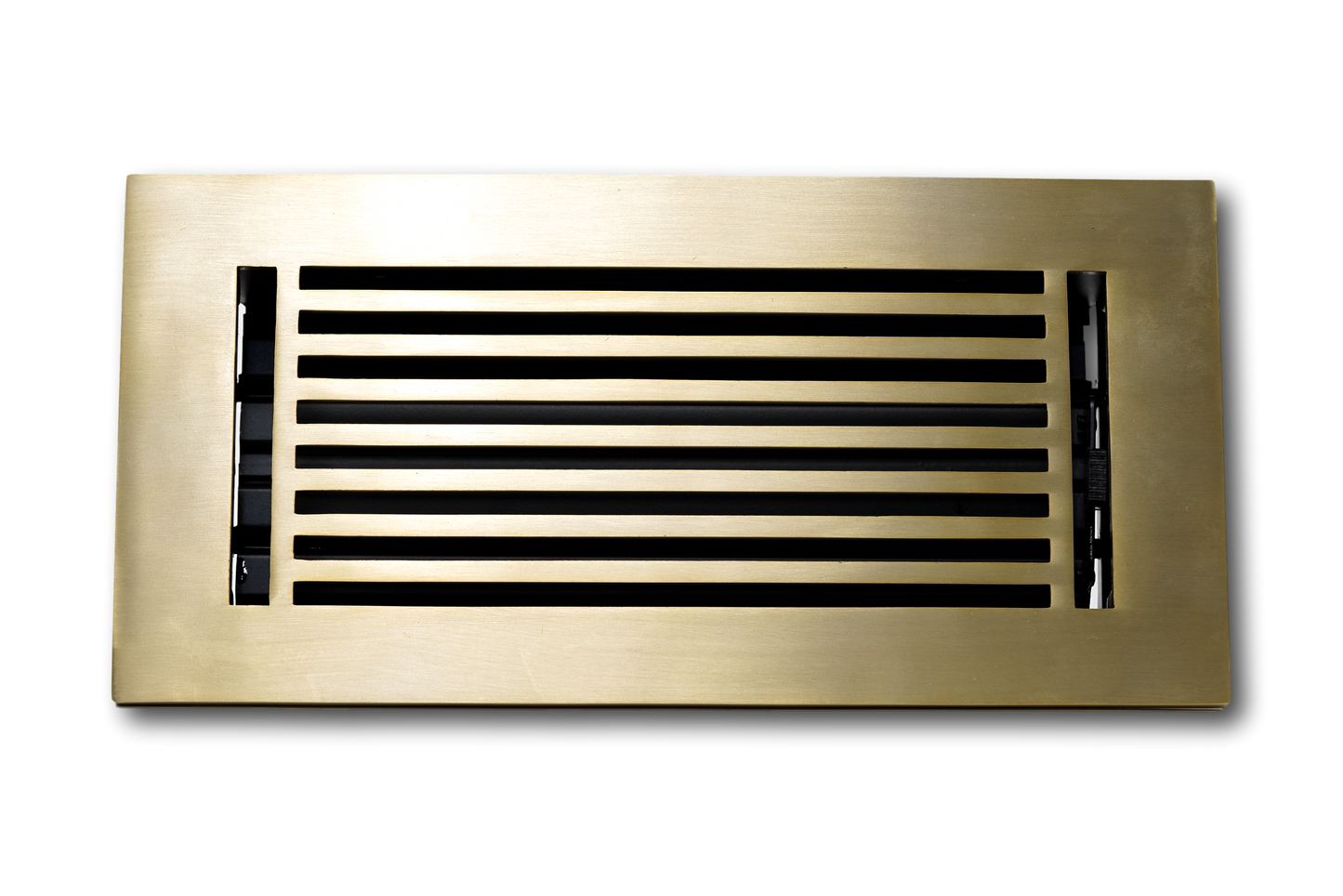 Cubiertas de ventilación de barra lineal de aluminio fundido - Latón satinado