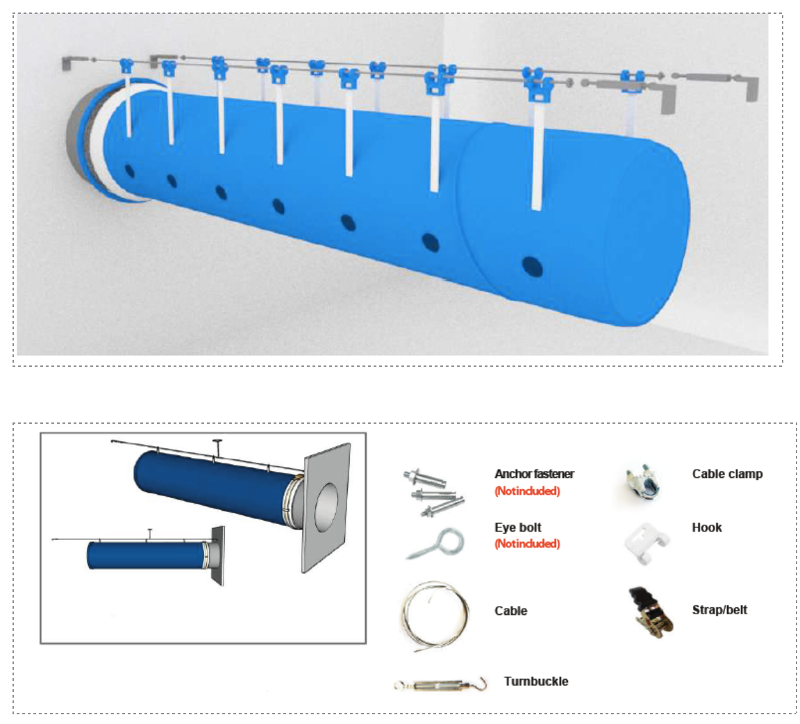 Fabric Ducts - Greenhouses & Plant Nurseries