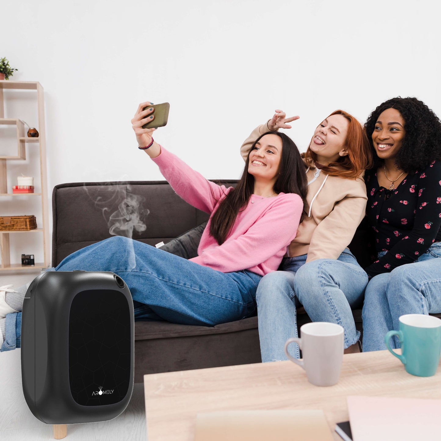 Aromely Smart Bluetooth Scent Diffuser up to 1,500 Sqft.