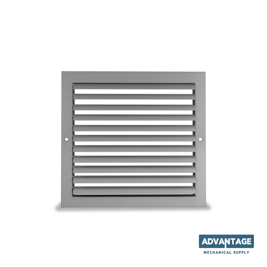 Steel Return 45° Fixed Deflection Grille - R45