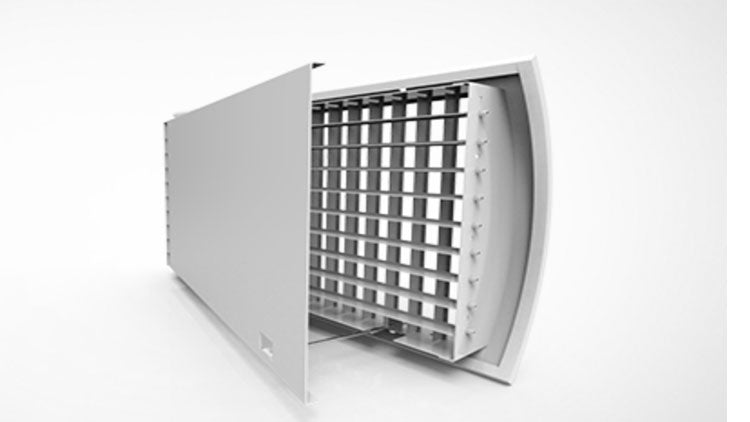 Supply Grilles - Curved, Direct to Pipe