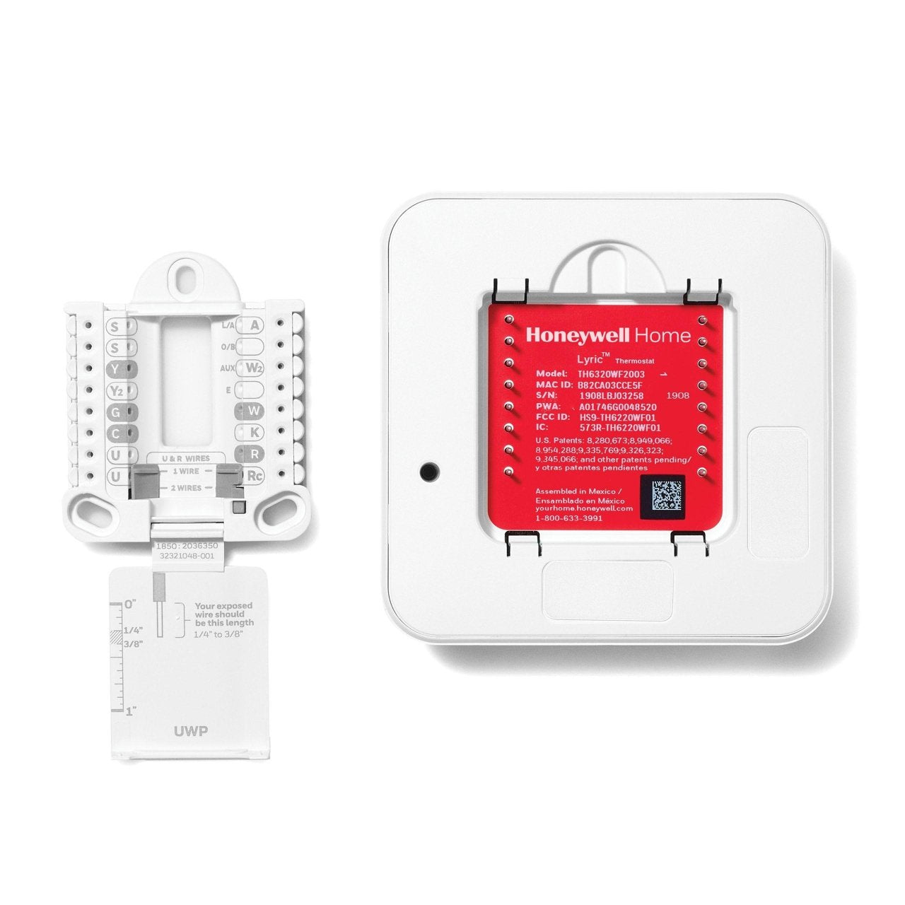 Honeywell - Smart WiFi Programmable Thermostat - T6 PRO Series