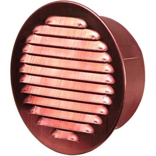 Large Round Soffit Vent With Screen (5" and 8")