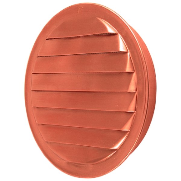Round Soffit Vent With Screen