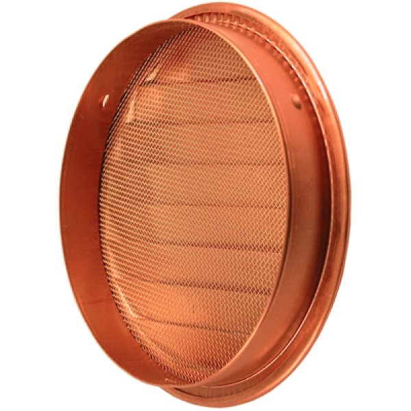Round Soffit Vent With Screen