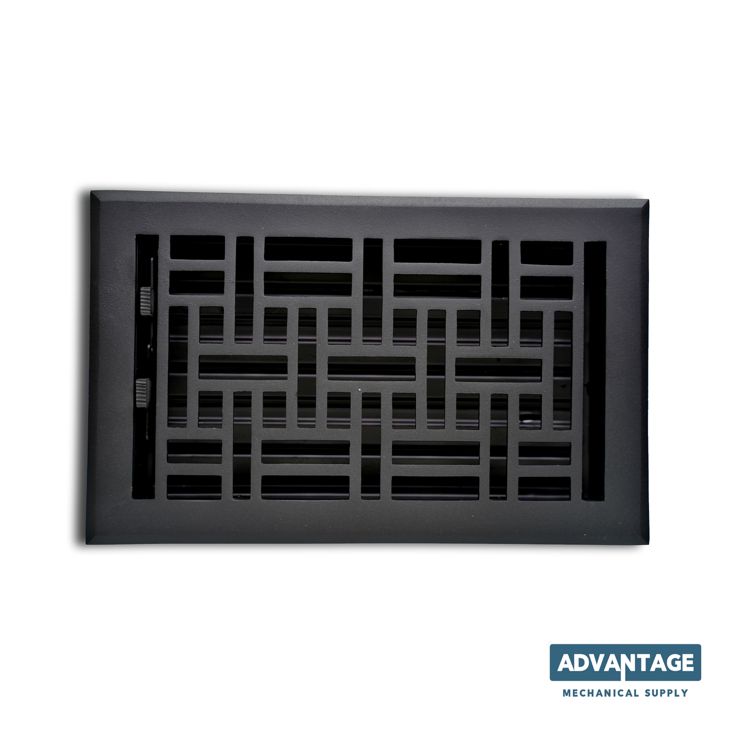 Cubierta de ventilación de aluminio fundido para manualidades y manualidades, color negro