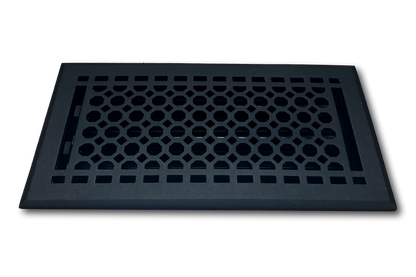 Cast Iron Honeycomb Vent Covers - Black