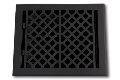 Cast Iron Vintage Industrial Vent Covers - Black