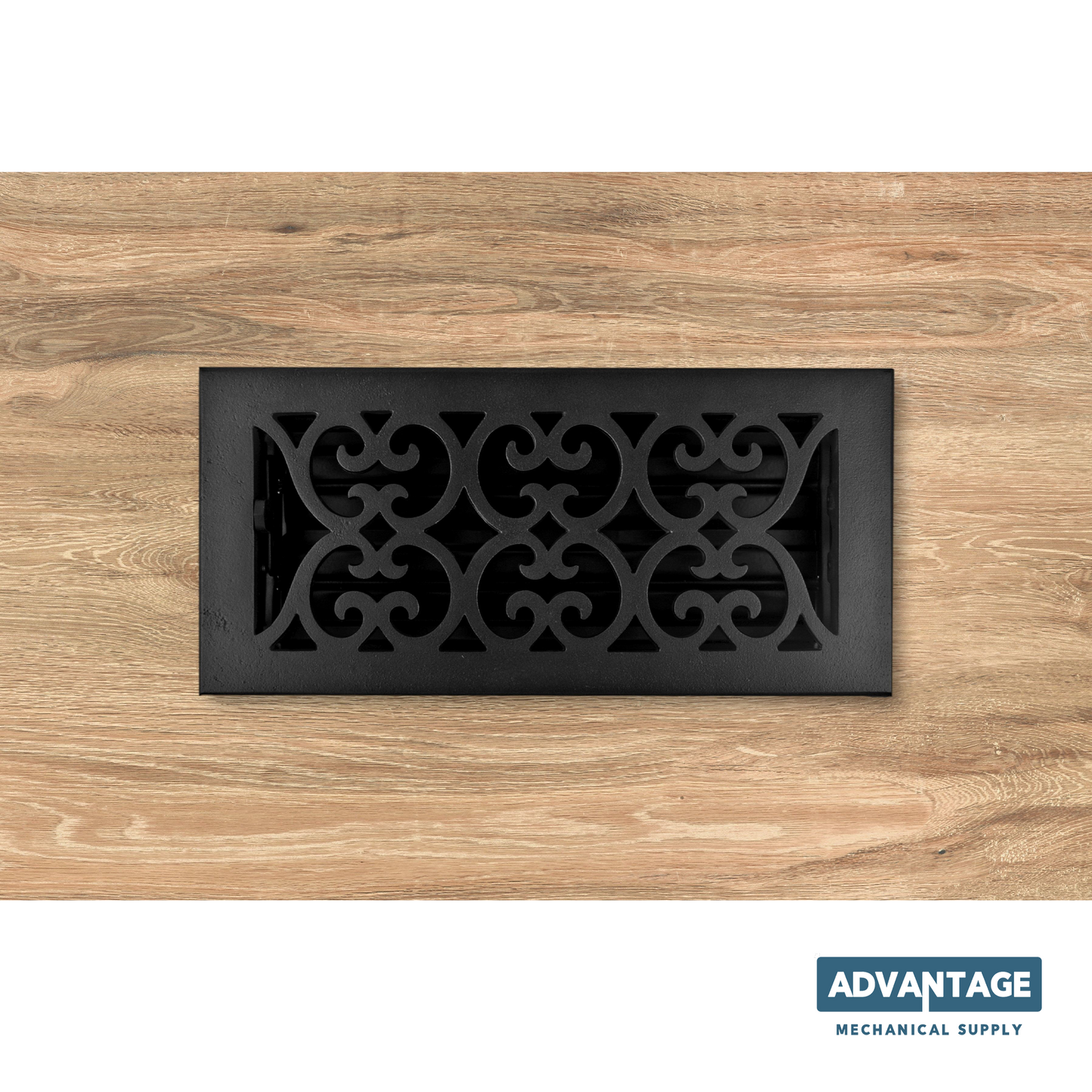 Cast Iron Heirloom Vent Covers - Black