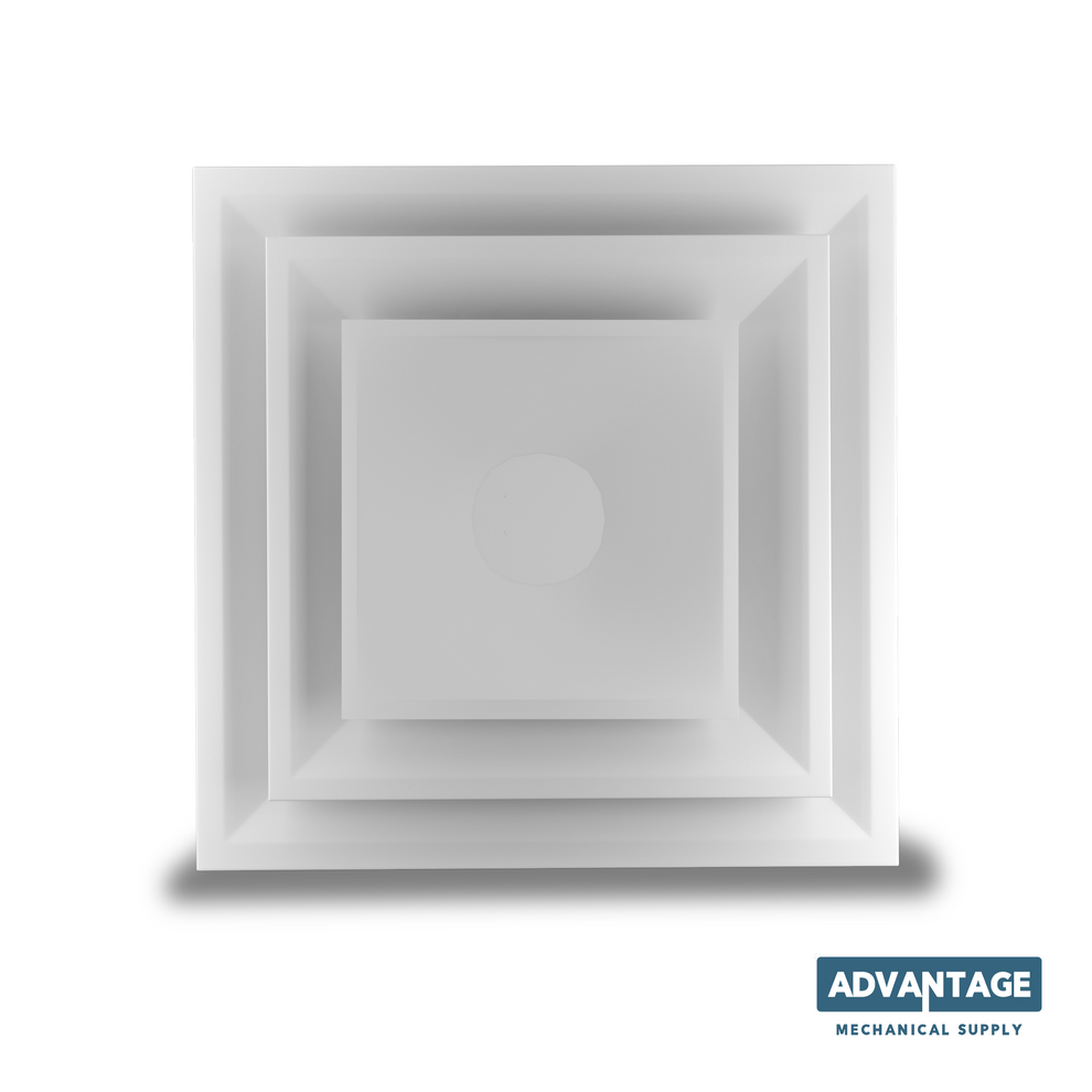 Modular Diffuser Ceiling Lay-In Modular Diffuser 24X24 with 2 Plates and Insulation - D ...