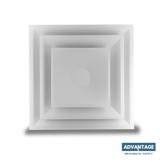 Ceiling Lay-In Modular Diffuser 24X24 with 2 Plates and Insulation - DP2