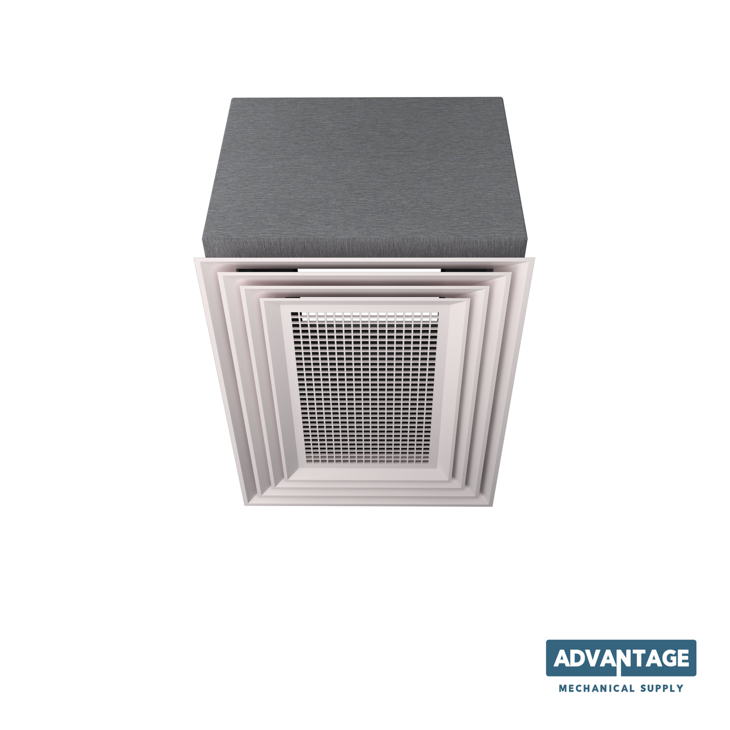 Flush Mount Low Profile Offset Four Way Concentric Diffuser