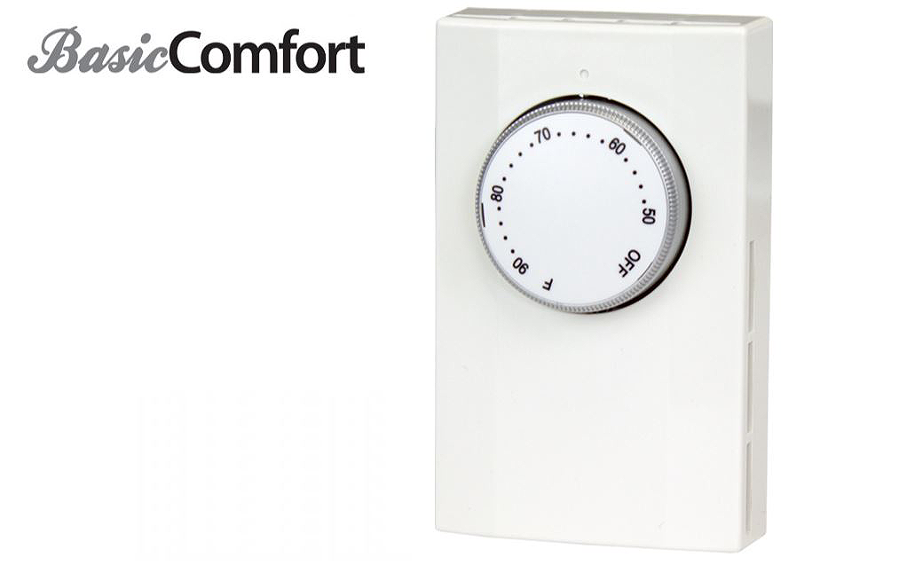 King K102 Thermostat SP 120/208/240/277V-25A White