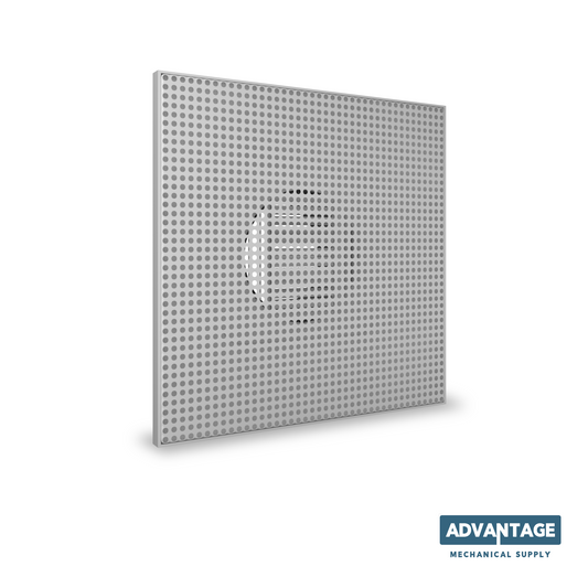 Ceiling Lay-In Mesh Face Diffuser 24X24 with Insulation - DPE