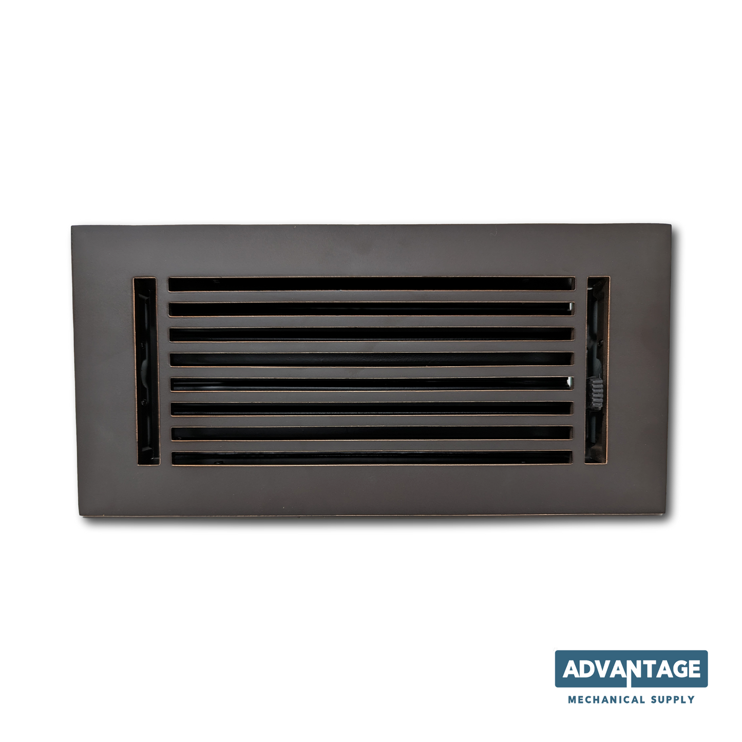 Cast Aluminum Linear Bar Vent Covers - Oxidized Bronze