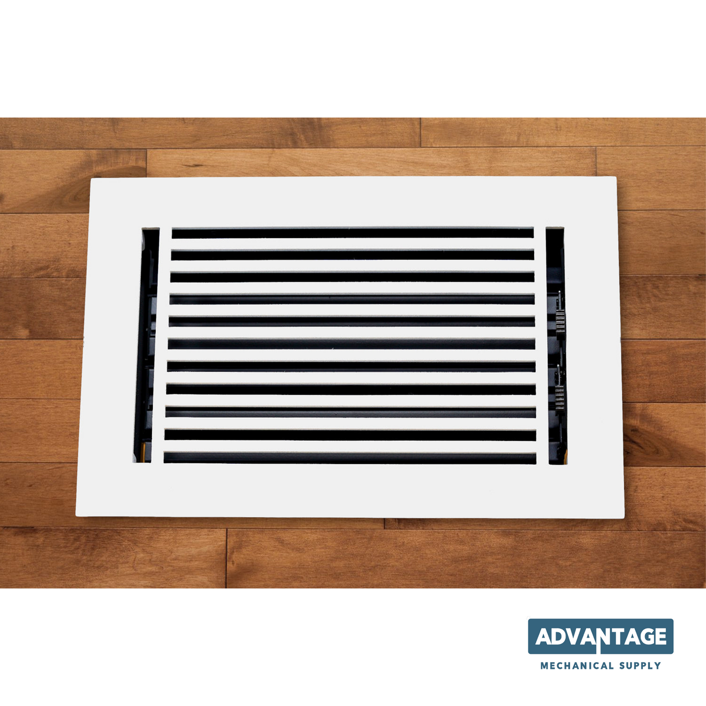 Cast Aluminum Linear Bar Vent Covers - White