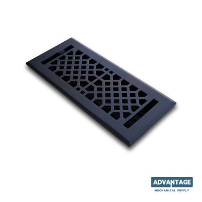 Cast Iron Vintage Industrial Vent Covers - Black