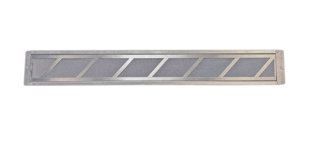 Stainless Steel Ember-Resistant Inspection Vent/Linear Soffit Vent