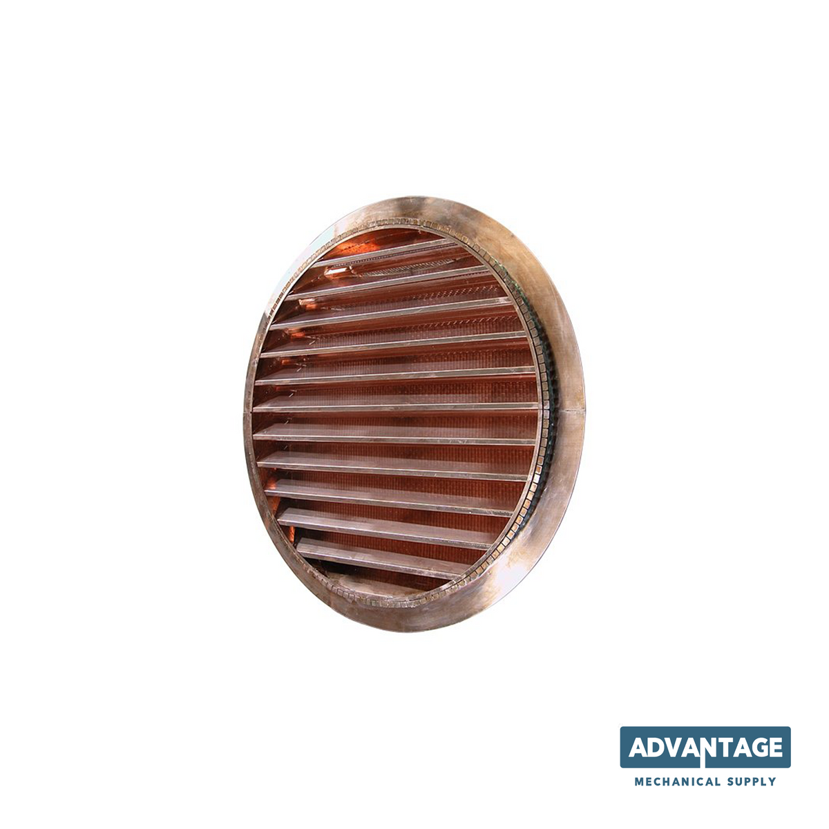 Round Louvered Gable Wall Vent