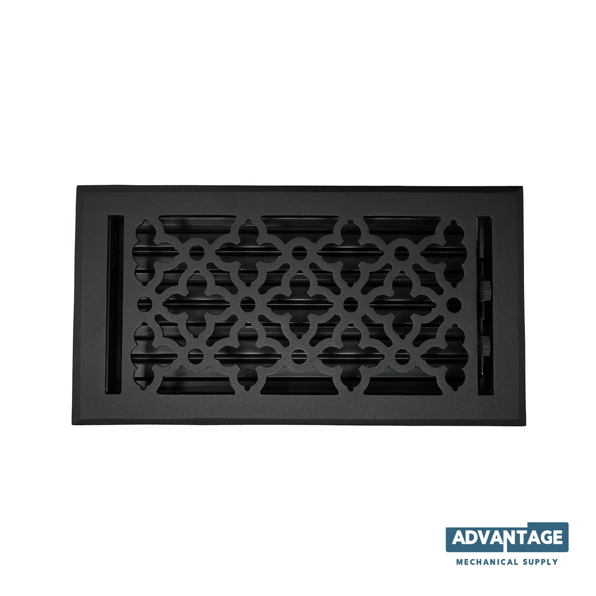 Cast Aluminum Gothic Vent Cover - Black