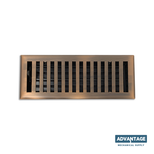 Rejillas de ventilación modernas y elegantes de acero: bronce veneciano