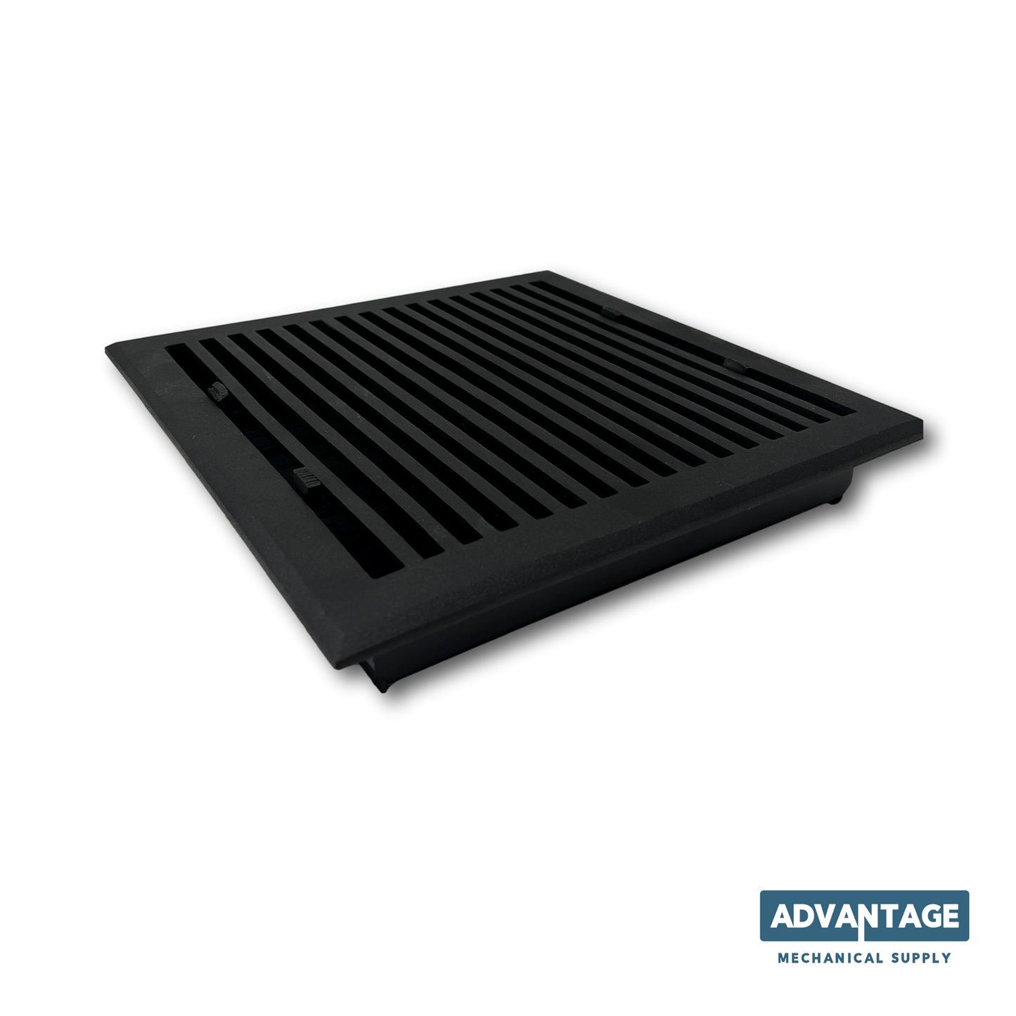Cast Aluminum Contemporary Vent Covers - Black
