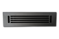 Cast Aluminum Linear Bar Vent Covers - Carbon Gray