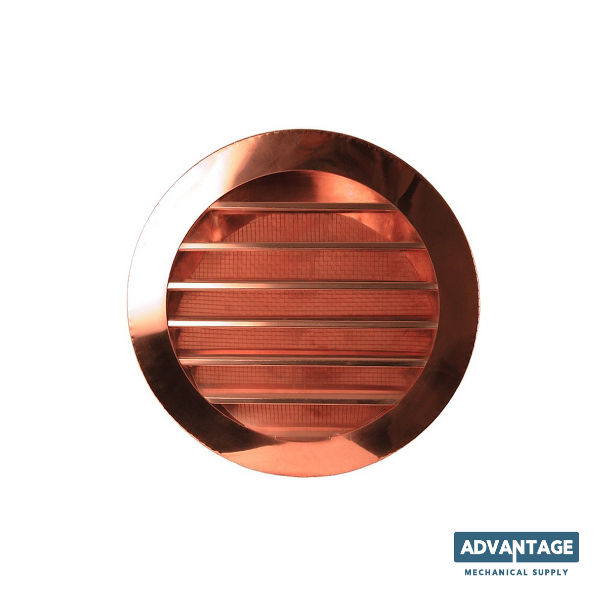 Round Louvered Gable Wall Vent
