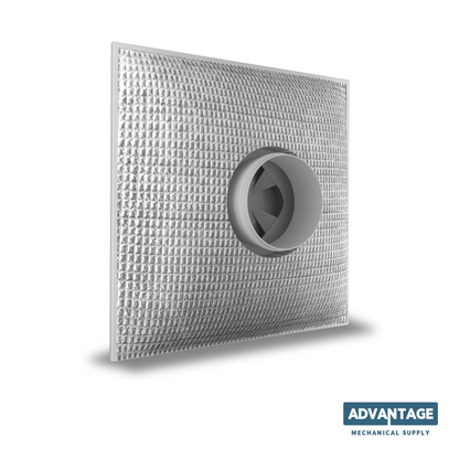 Ceiling Lay-In Modular Diffuser 24X24 with 2 Plates and Insulation - DP2