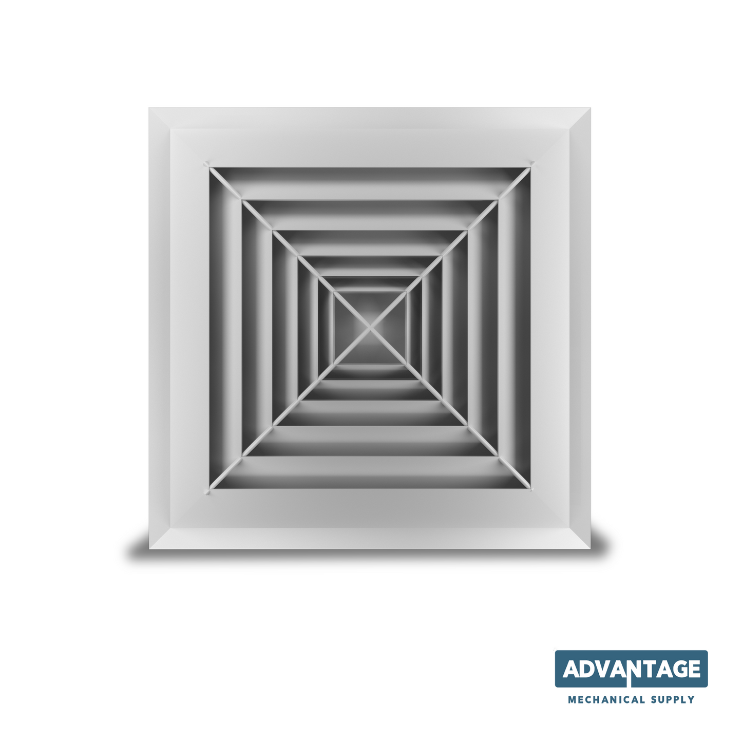 4-Way Steel Diffuser  - D4P