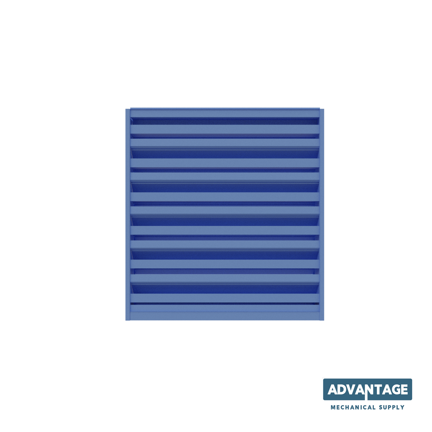 DC-436 / 4” stationary drainable louver