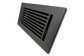 Cubiertas de ventilación de barra lineal de aluminio fundido - Gris carbón 