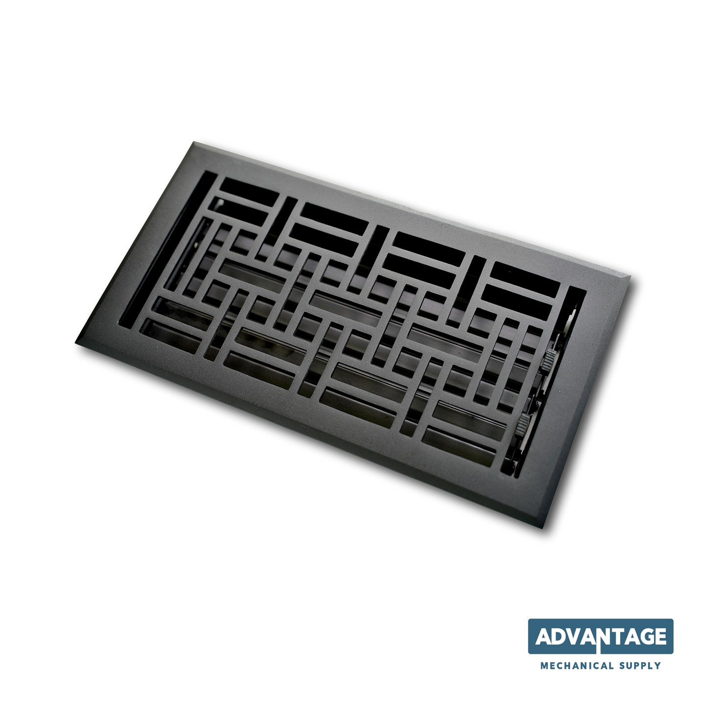 Cubierta de ventilación de aluminio fundido para manualidades y manualidades, color negro