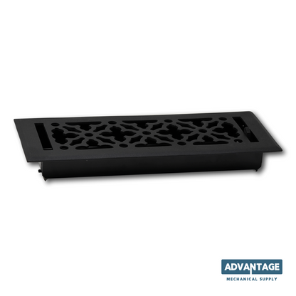 Cast Aluminum Gothic Vent Cover - Black