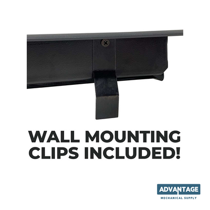 Cast Aluminum Contemporary Vent Covers - Black