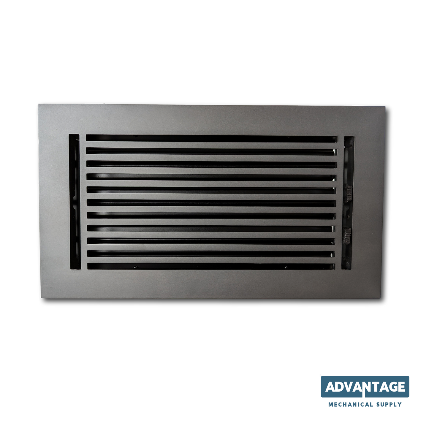 Cast Aluminum Linear Bar Vent Covers - Carbon Gray