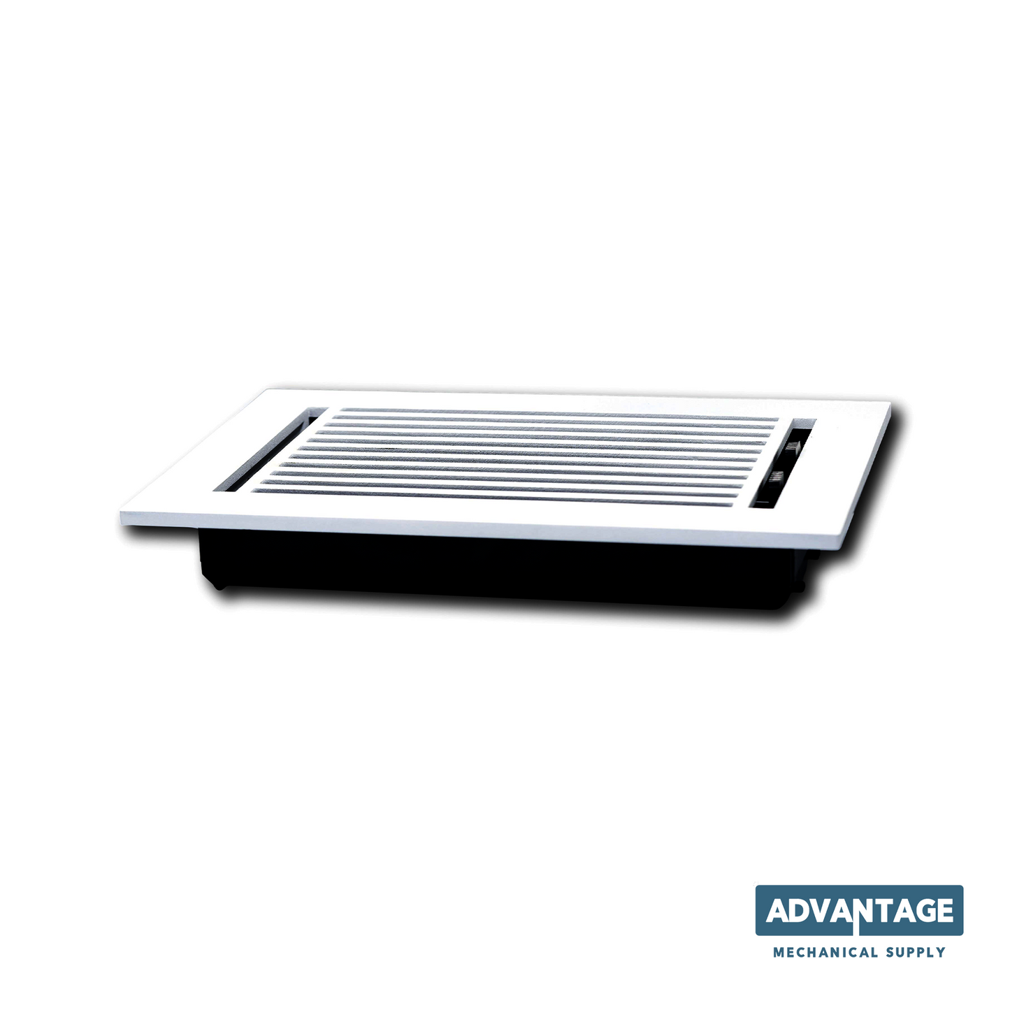 Cast Aluminum Linear Bar Vent Covers - White