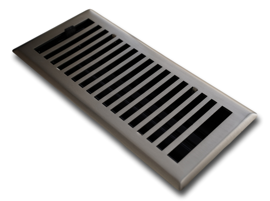 Steel Modern Chic Vent Covers - Antique Brass
