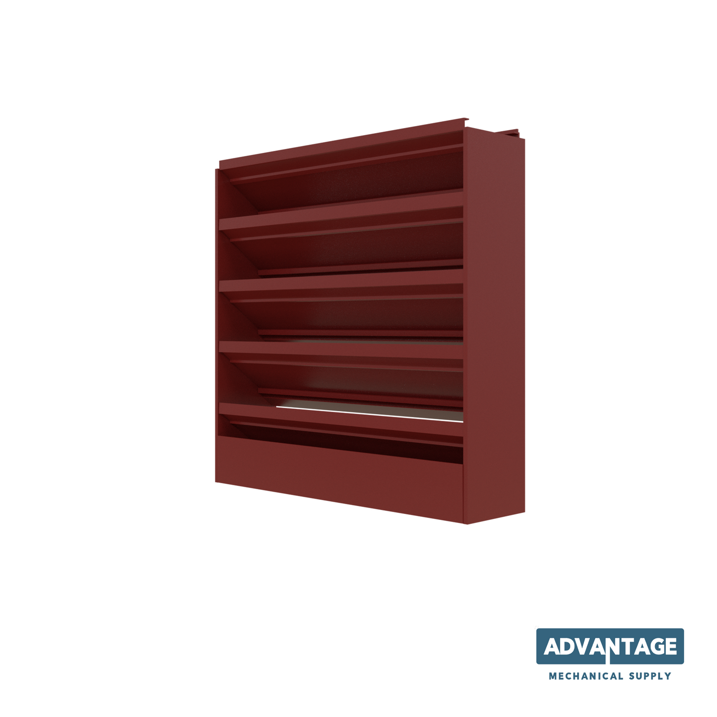 638-SD Stationary, Drainable, Louver