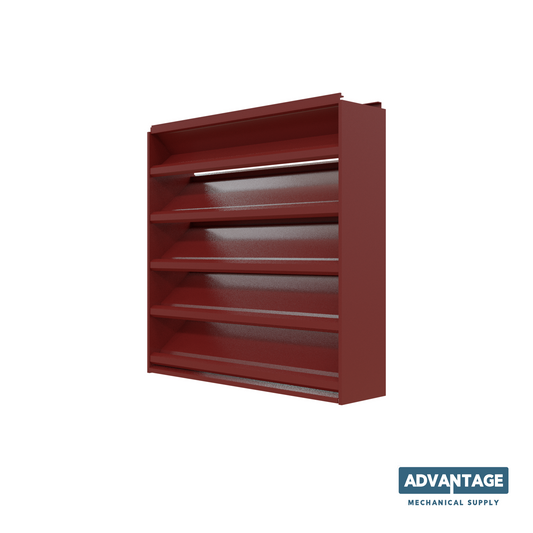638-SD Stationary, Drainable, Louver